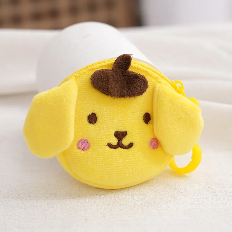 Cartoon Plush Big Ears Dog Gift Coin Purses