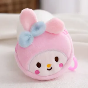 Cartoon Plush Big Ears Dog Gift Coin Purses