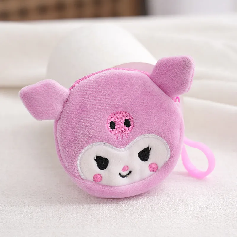 Cartoon Plush Big Ears Dog Gift Coin Purses