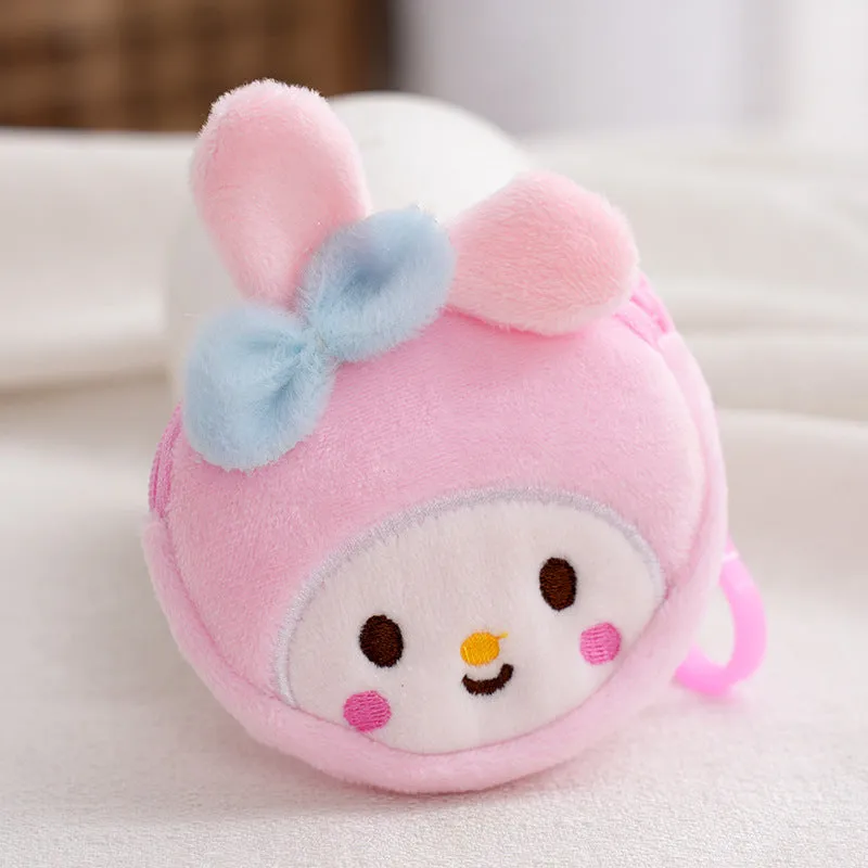 Cartoon Plush Big Ears Dog Gift Coin Purses