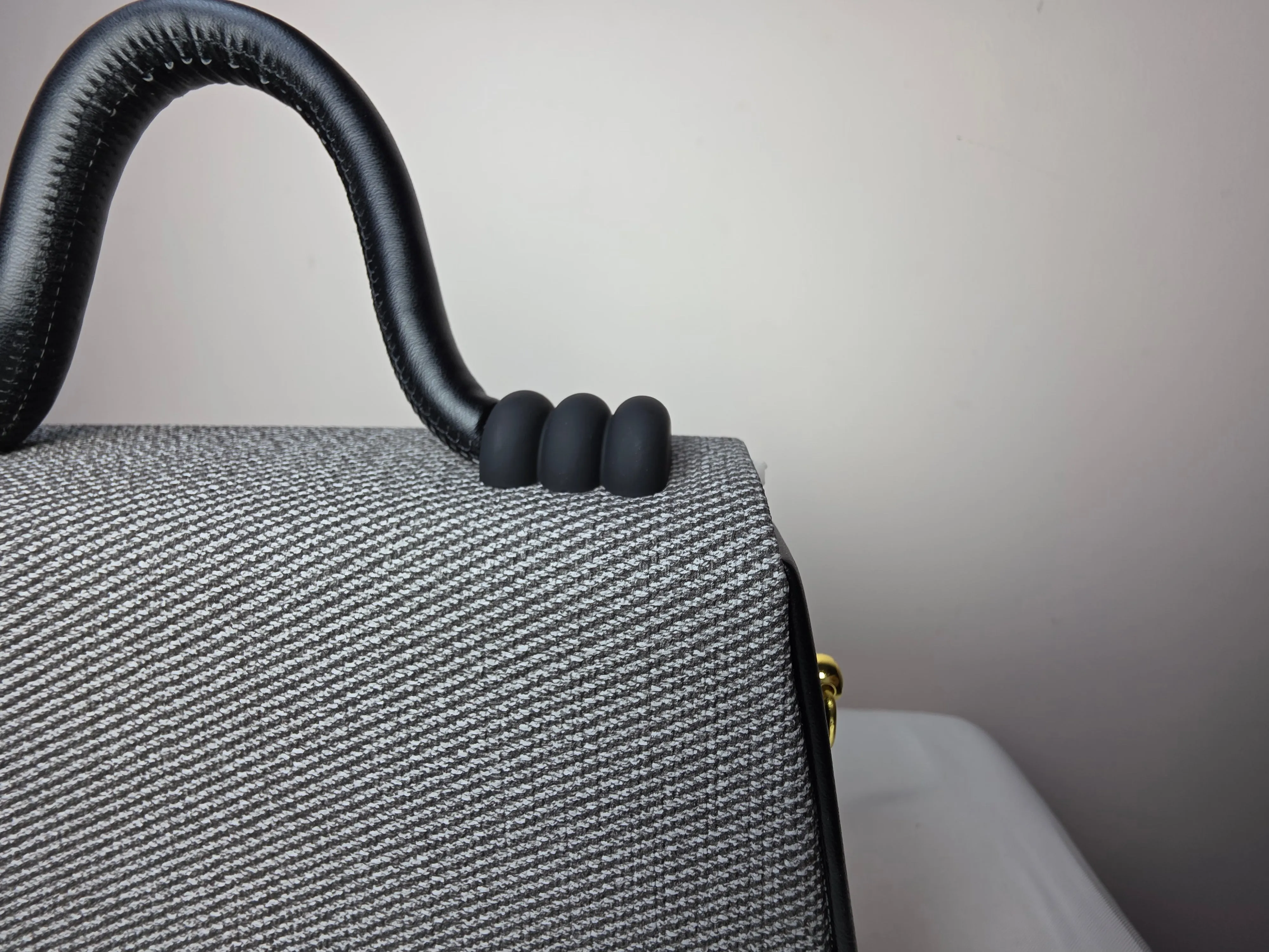 Chic Contrast Handbag