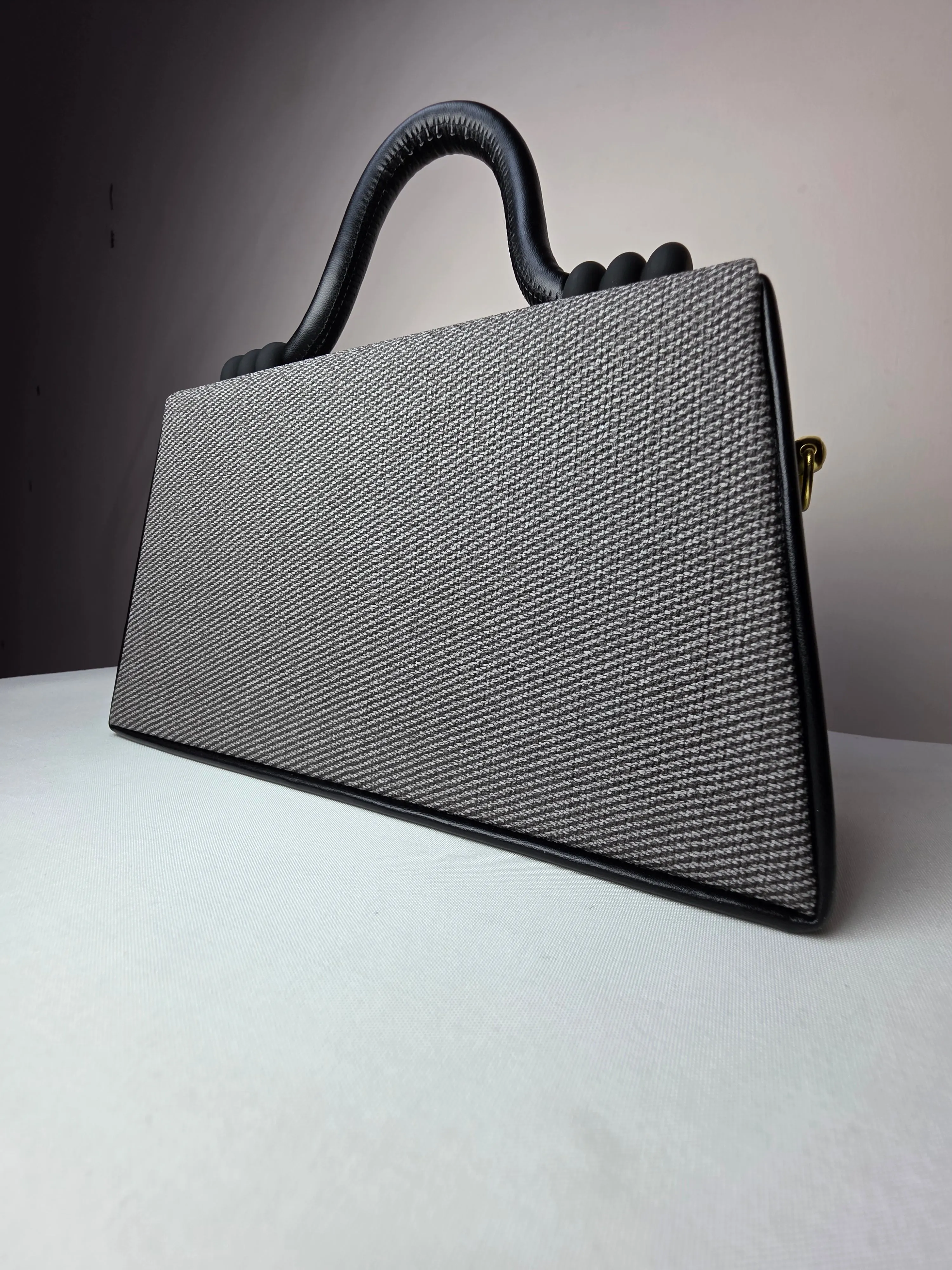 Chic Contrast Handbag