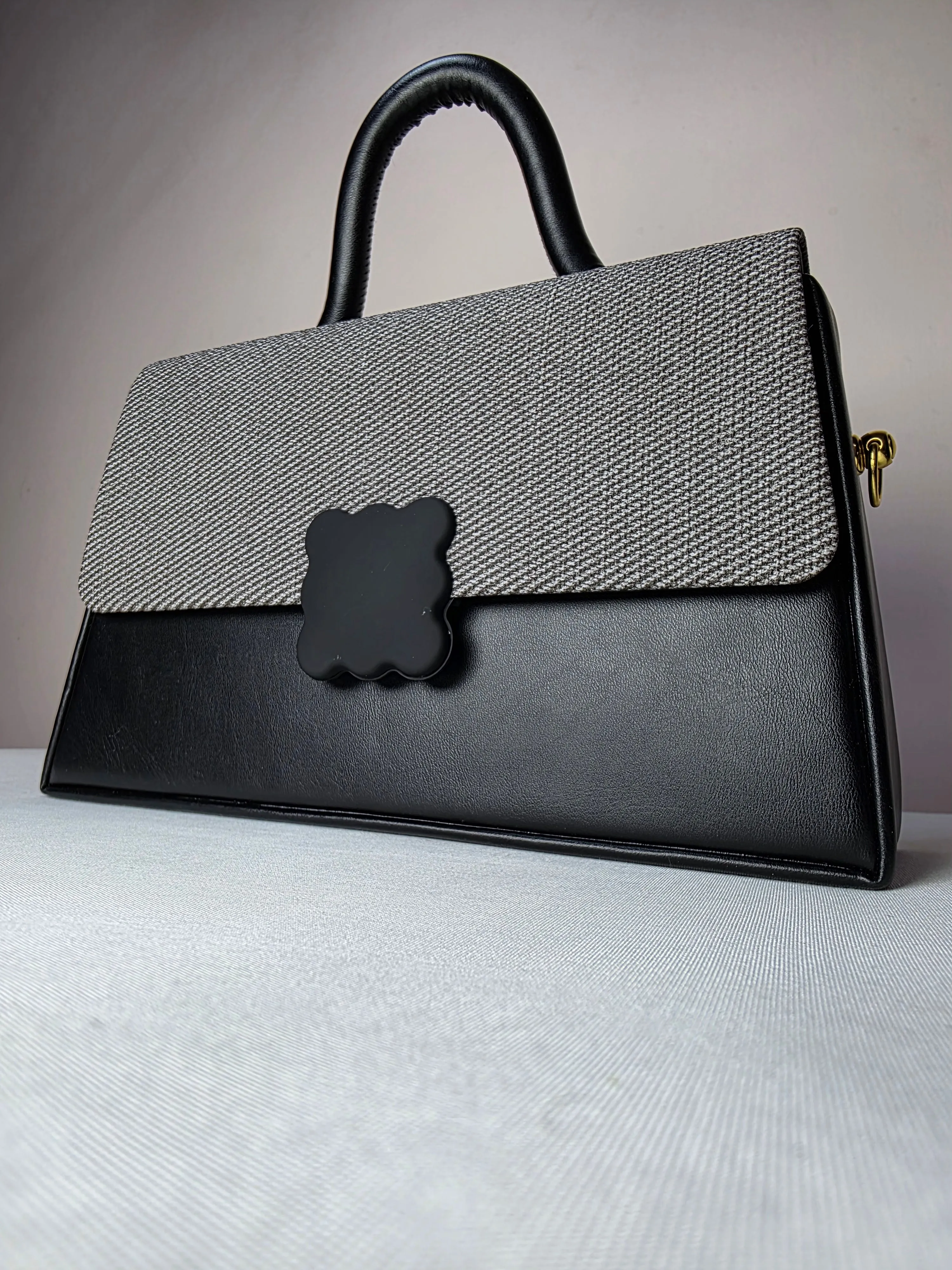 Chic Contrast Handbag