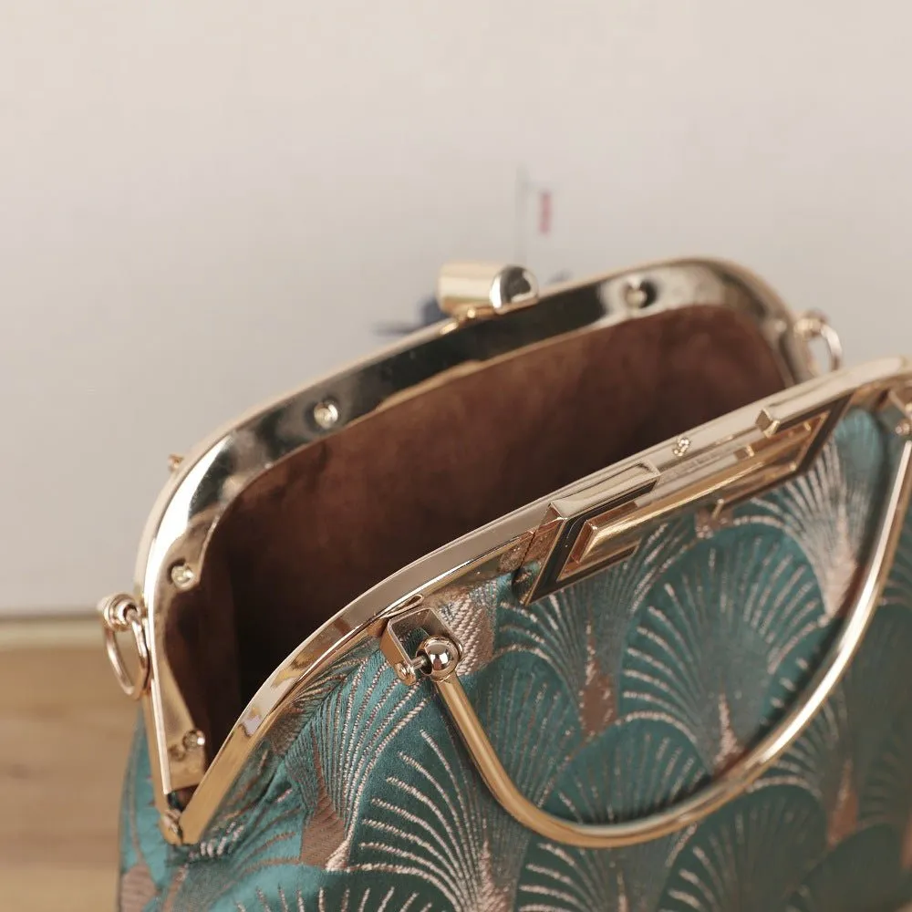 Chic Satin Women's Hand Clutch Bag