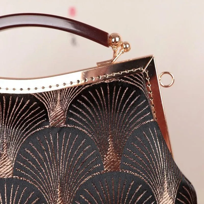 Chic Satin Women's Hand Clutch Bag