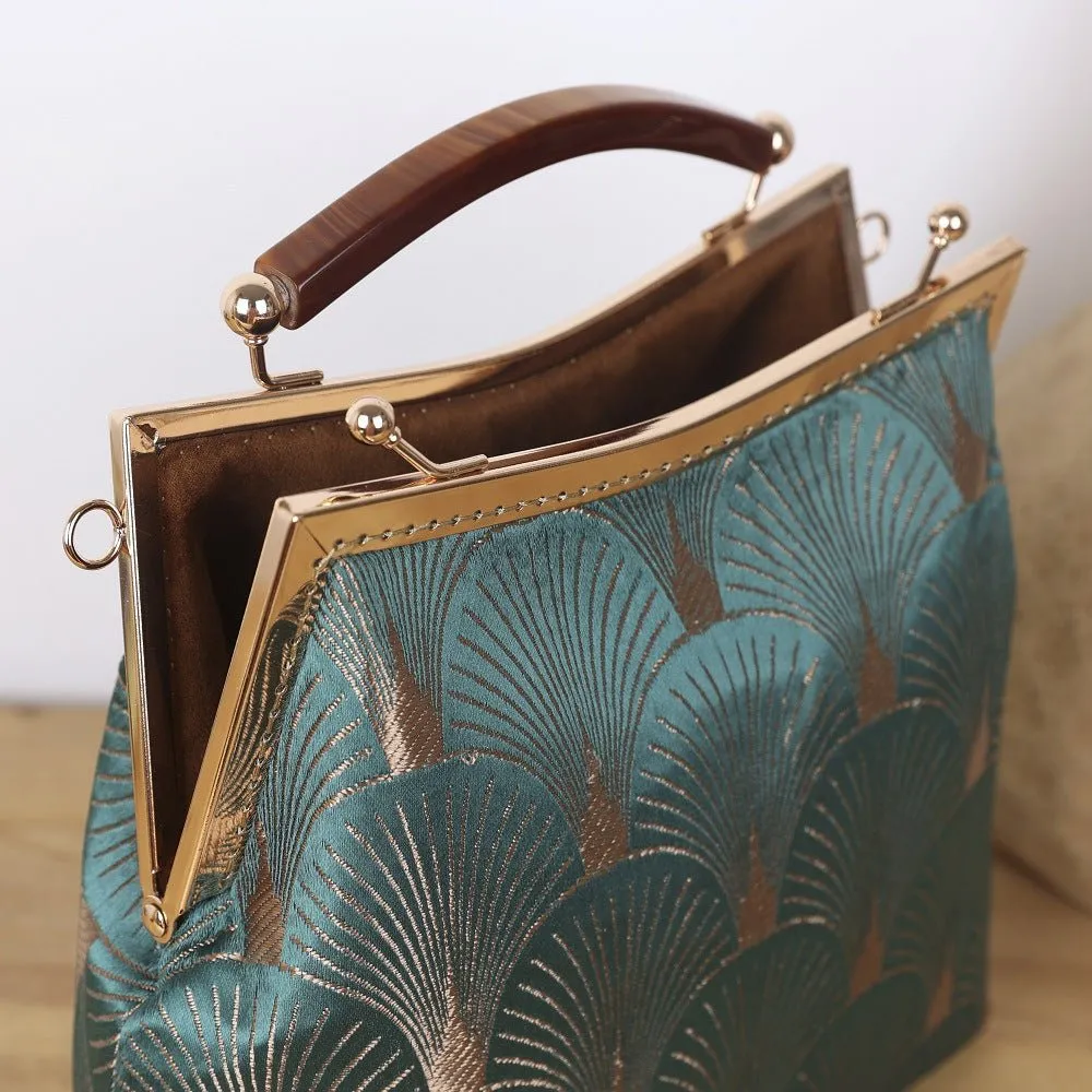 Chic Satin Women's Hand Clutch Bag