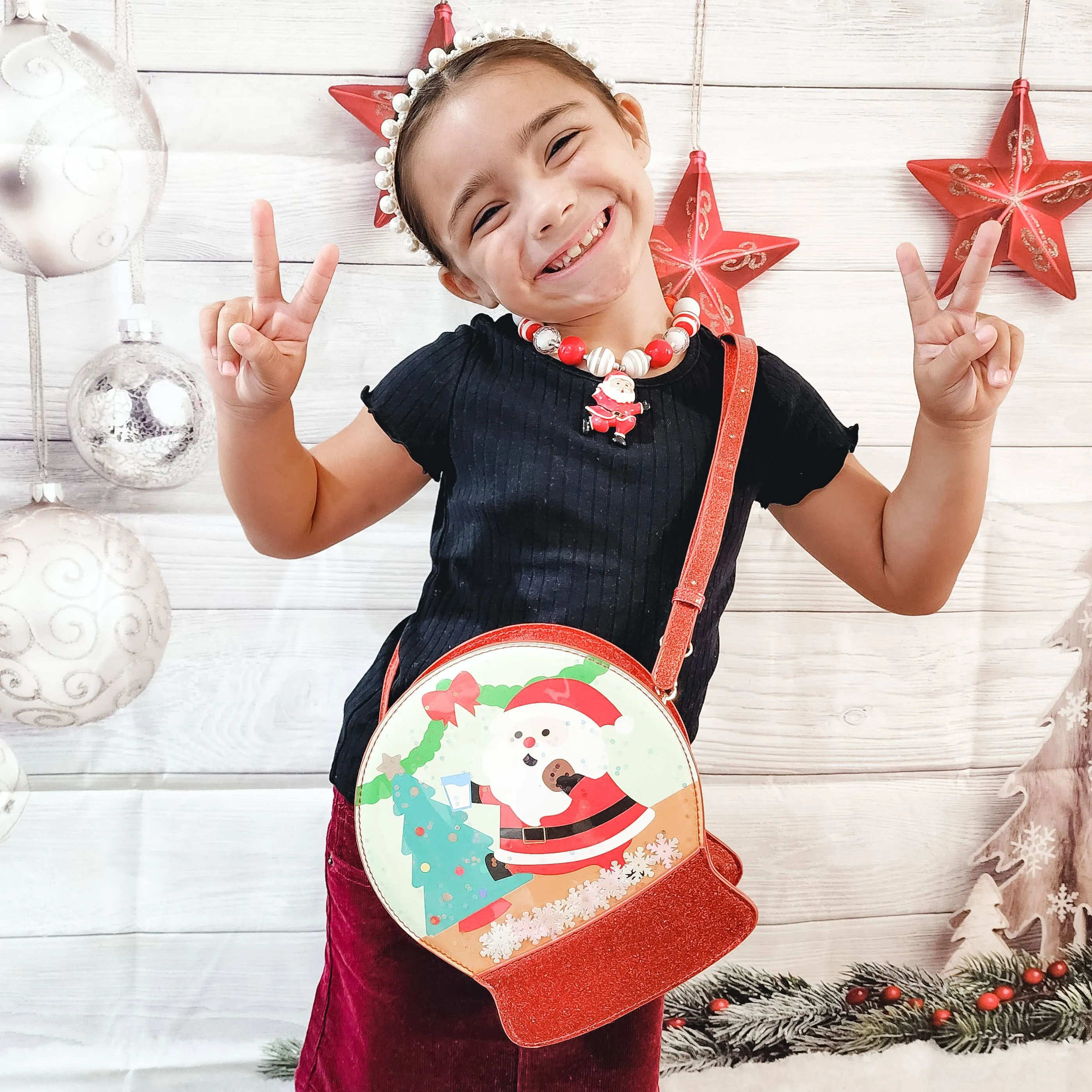 Christmas Snowglobe Handbag: Snow Much Fun