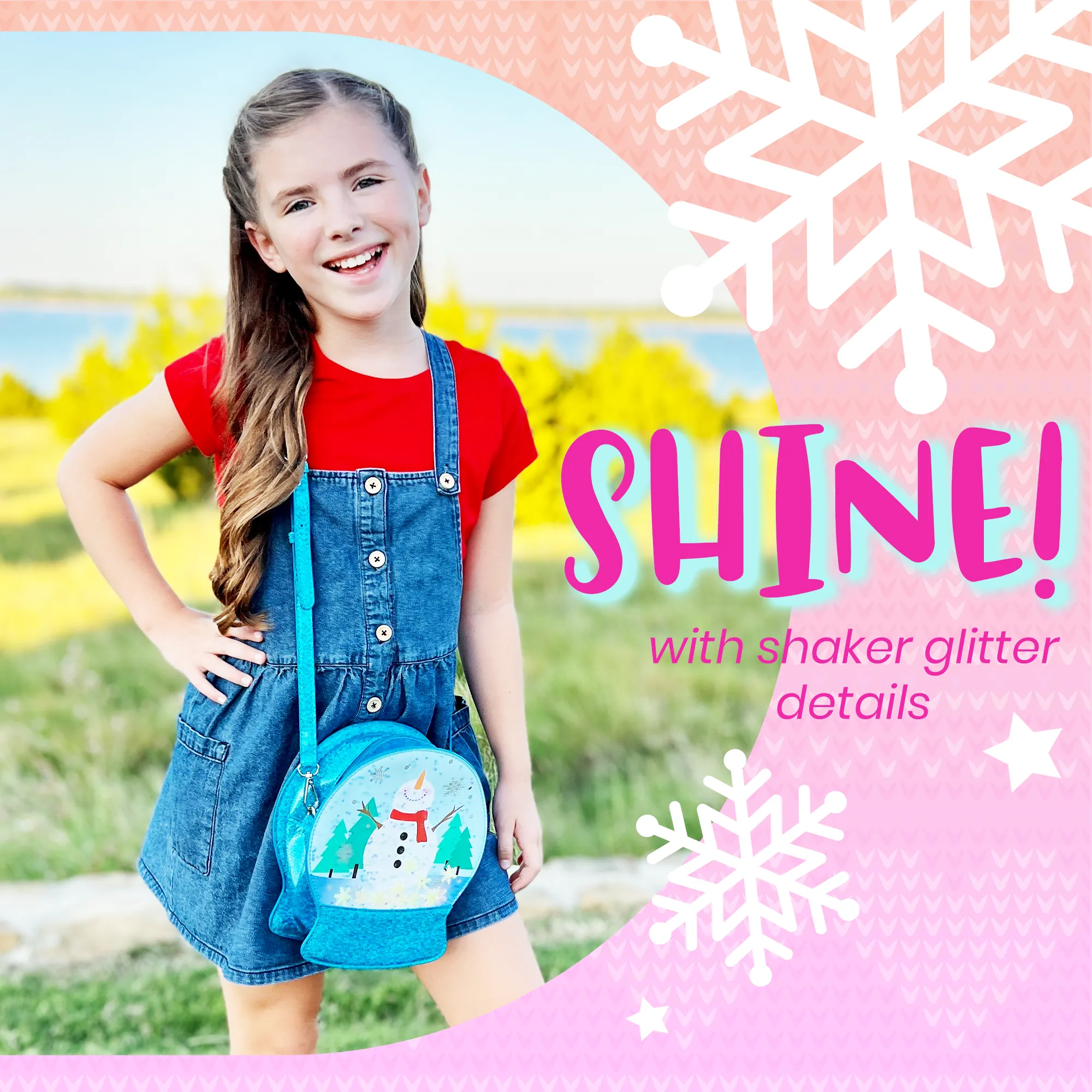 Christmas Snowglobe Handbag: Snow Much Fun