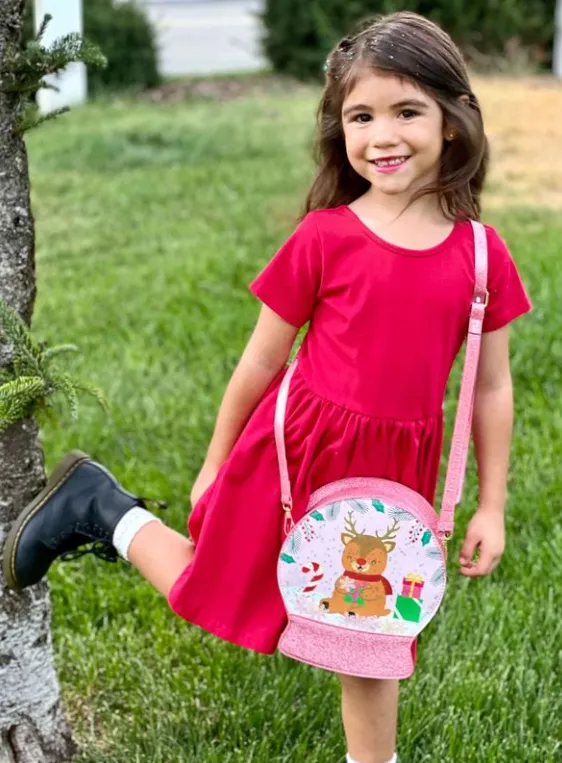 Christmas Snowglobe Handbag: Snow Much Fun