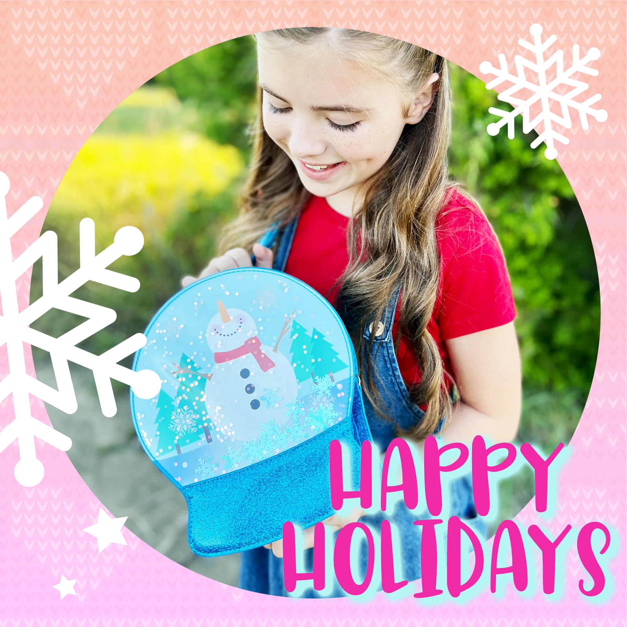 Christmas Snowglobe Handbag: Snow Much Fun