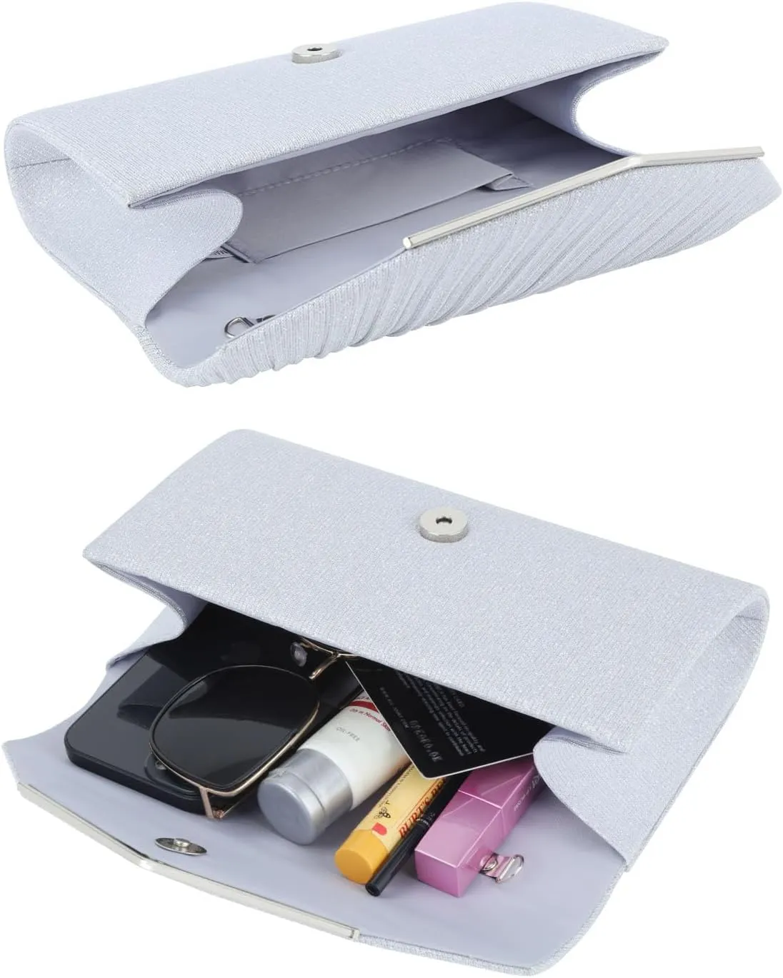 Clutch Purse for Women Party Evening Bag Formal Wedding Cocktail Prom Handbag Elegant Money Purse