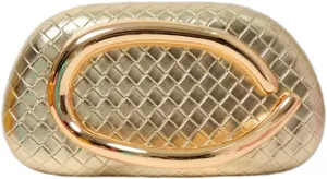 Clutch Purses for Women Evening/Wedding Chic Woven Bag Formal PU Leather Purse Designer Handbags for Party Prom