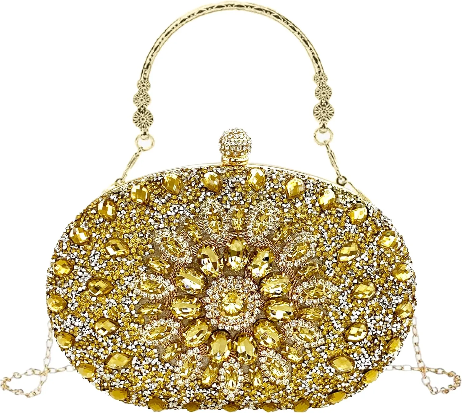 Clutch Purses For Women Rhinestone Evening Purse Sparkling Handbags Crystal Clutch For Wedding Party