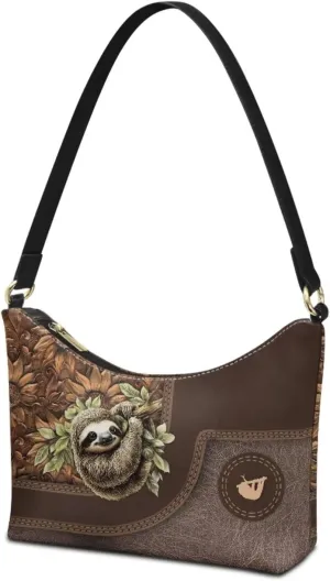 Clutch Tote Handbags Leather Shoulder Purses for Women Lady Crescent Underarm Purse with Inner Pocket