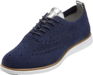 Cole Haan womens Originalgrand Stitchlite Wingtip Oxford, Blue, 8 US