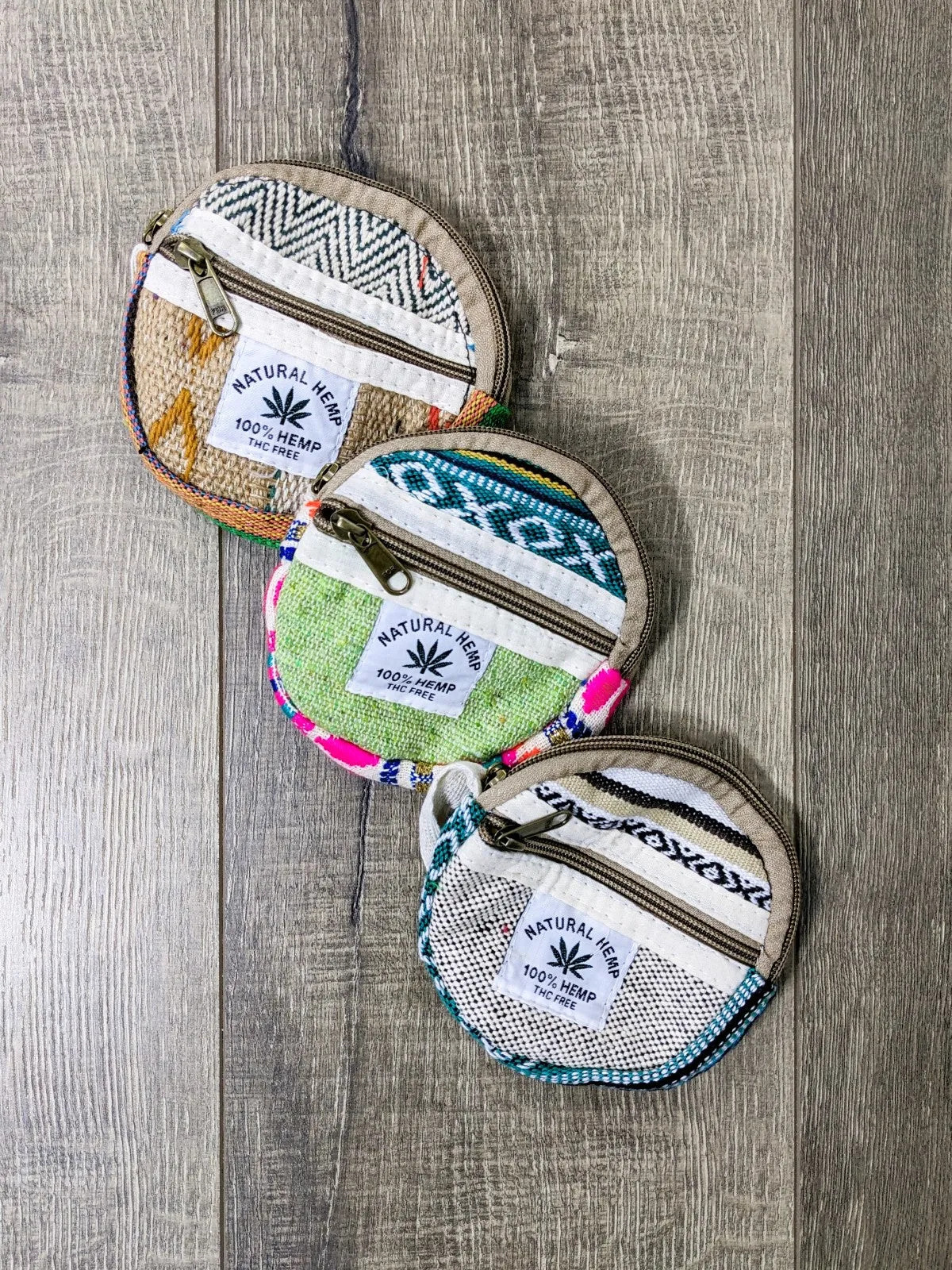 Cotton Round Coin Purse