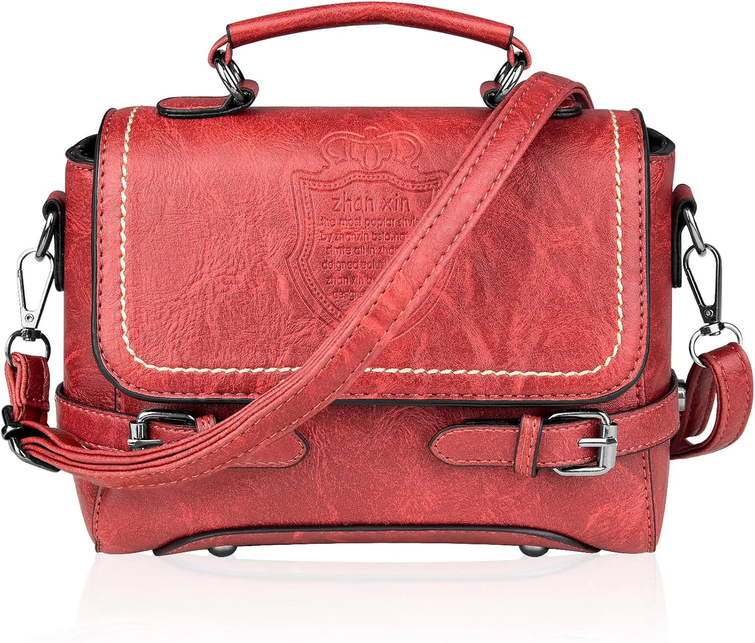 Crossbody Purses for Women, Cute Soft PU Leather Small Purse Handbags, Trendy Tote Clutch Purses Ladies Shoulder Bag