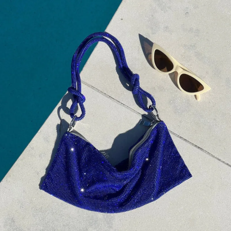 Crystal Knot Shoulder Bag