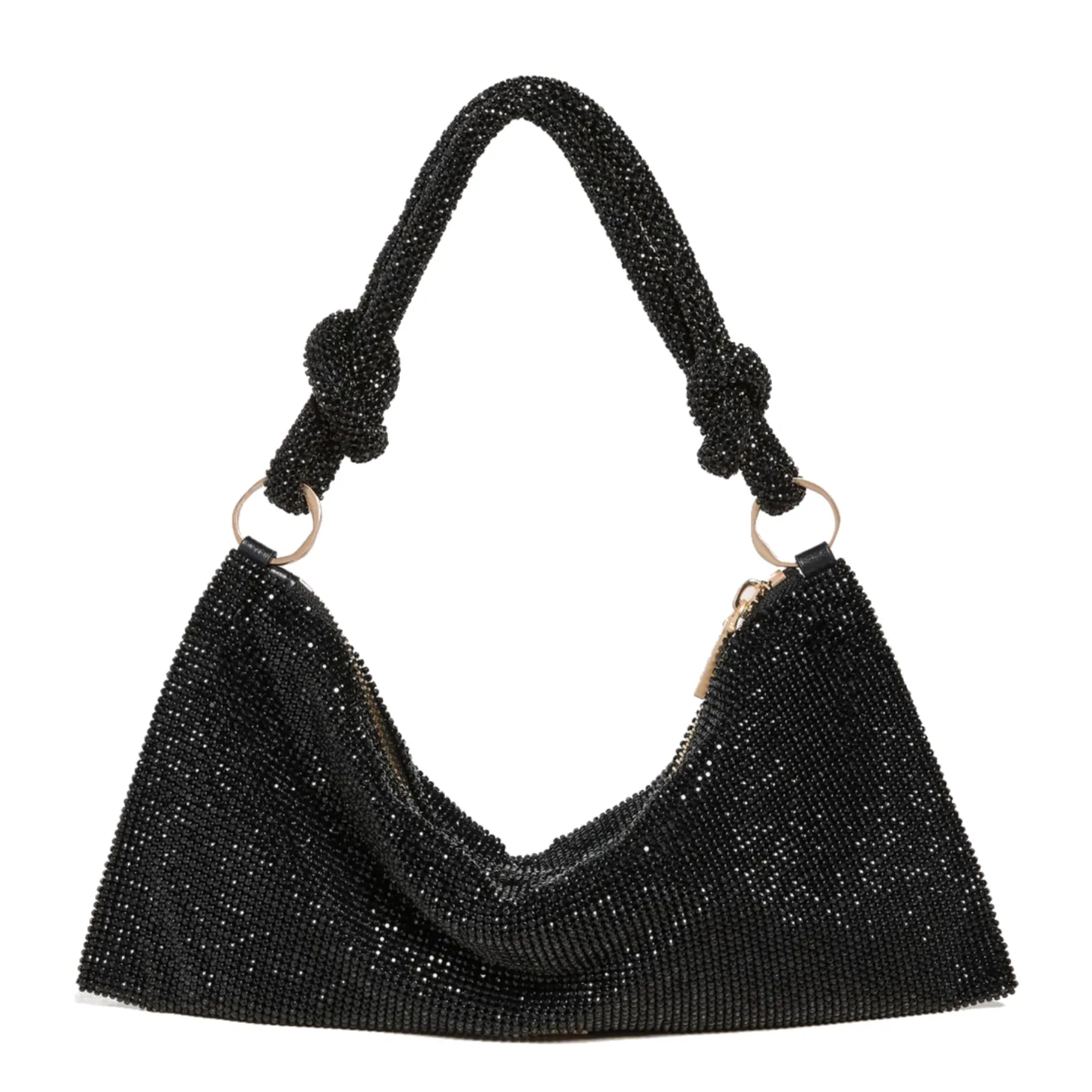 Crystal Knot Shoulder Bag