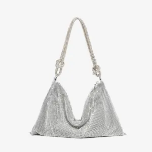 Crystal Knot Shoulder Bag