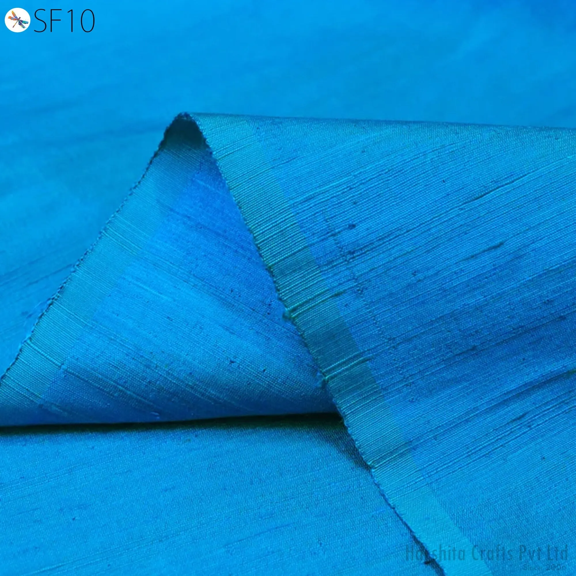 Dark Turquoise Pure Dupioni Fabric Raw Silk by the Yard Indian Wedding Dresses Pillow Cover Drapery Curtains Cushions Costumes Home decor