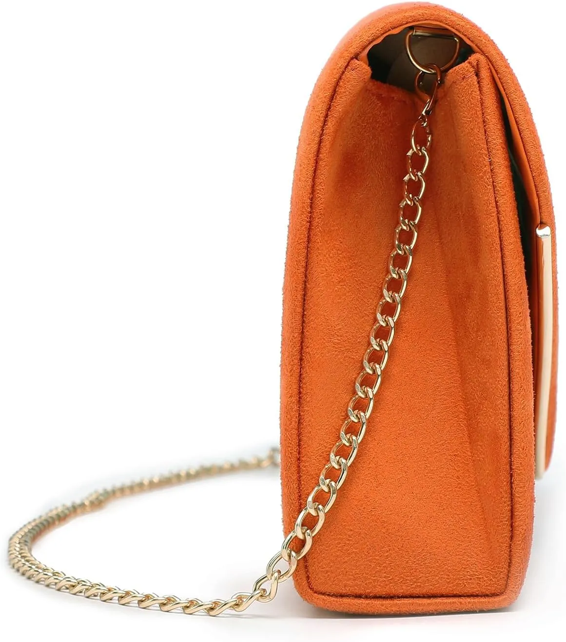 Dasein Women Faux Suede Evening Clutch Bags Formal Party Clutches Wedding Purses Cocktail Prom Clutches
