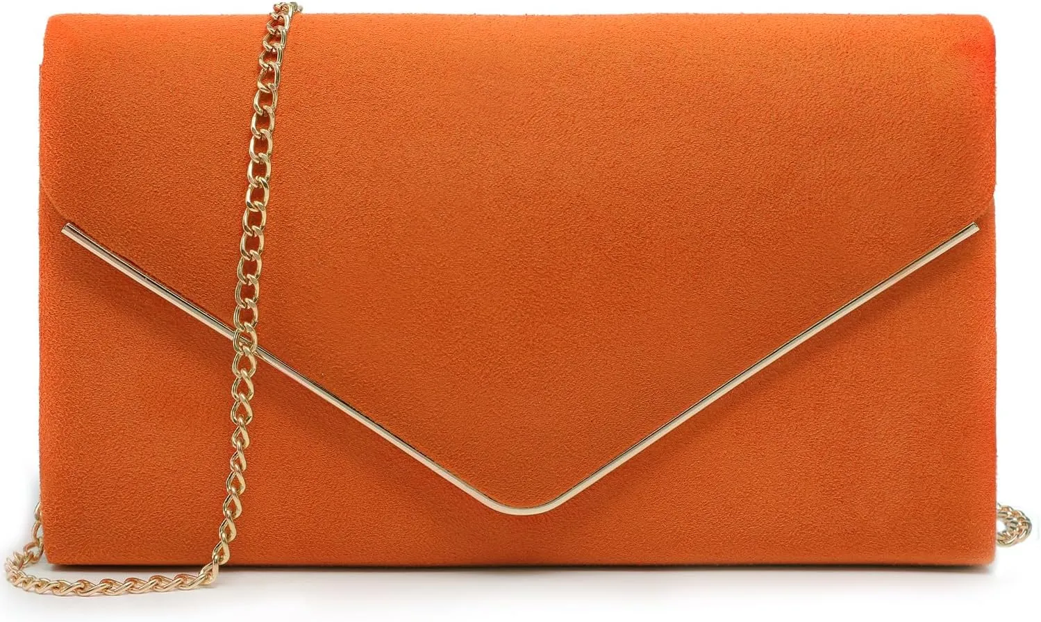 Dasein Women Faux Suede Evening Clutch Bags Formal Party Clutches Wedding Purses Cocktail Prom Clutches