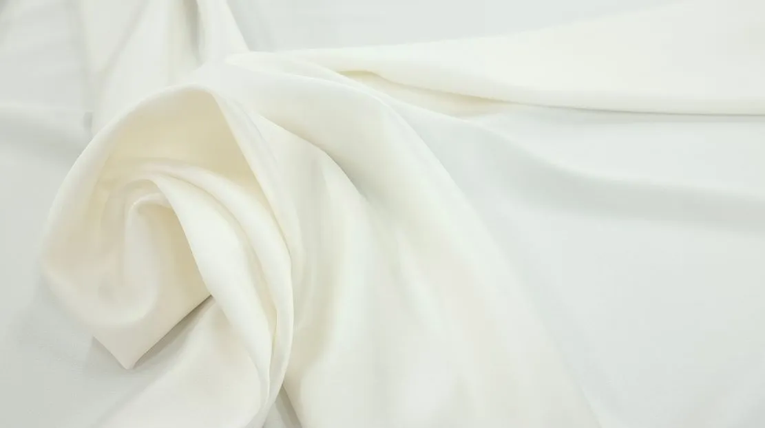 Deluxe Stretch Satin Ivory