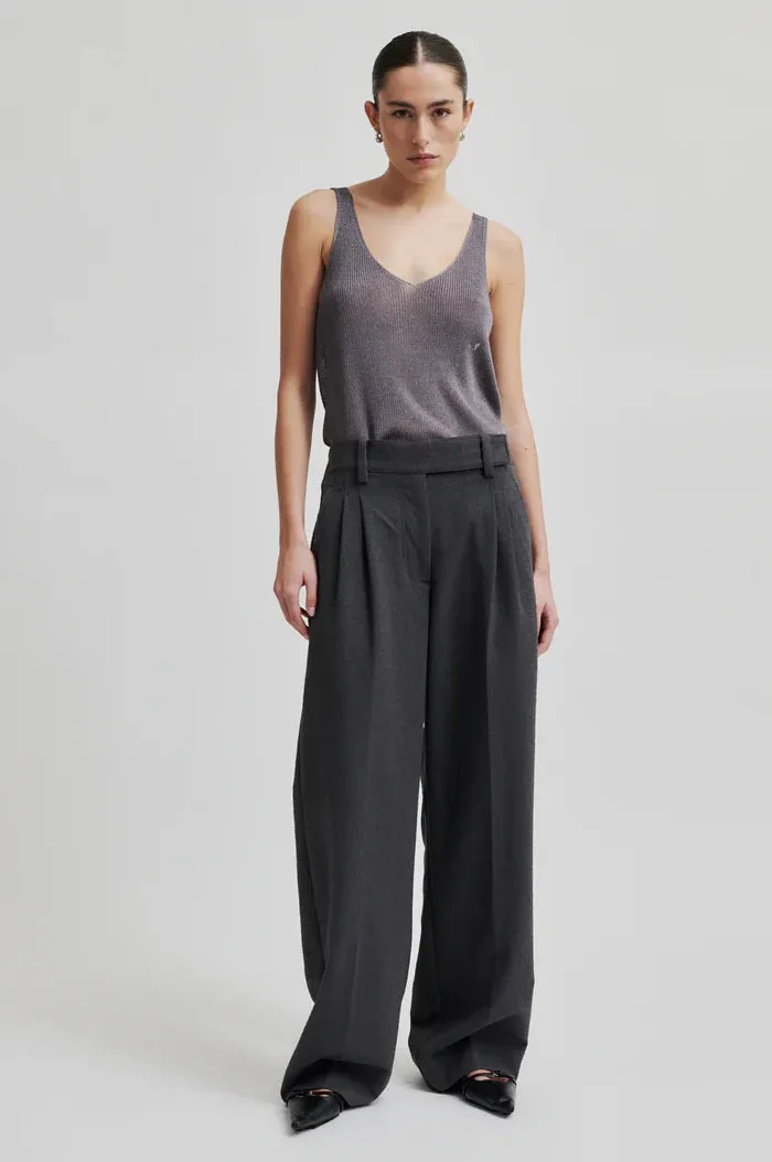 Ellia Top - Charcoal