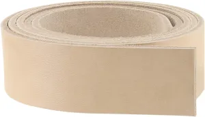 ELW Leather Blank Belt | 5-6 Oz. (2-2.4mm) Thickness | Size: 2-3/4"x84" (6.9x213cm) | Cowhide Vegetable Tanned | Full Grain Strip, Strap | Ideal for DIY Belts for Tooling, Crafting, Stamping, Dyeing