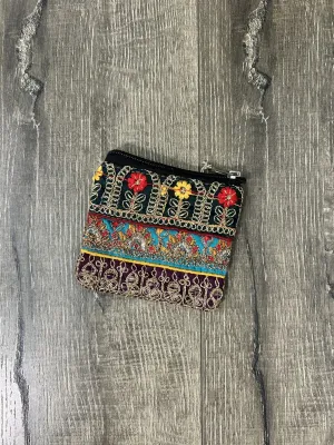 Embroidered Coin Purse