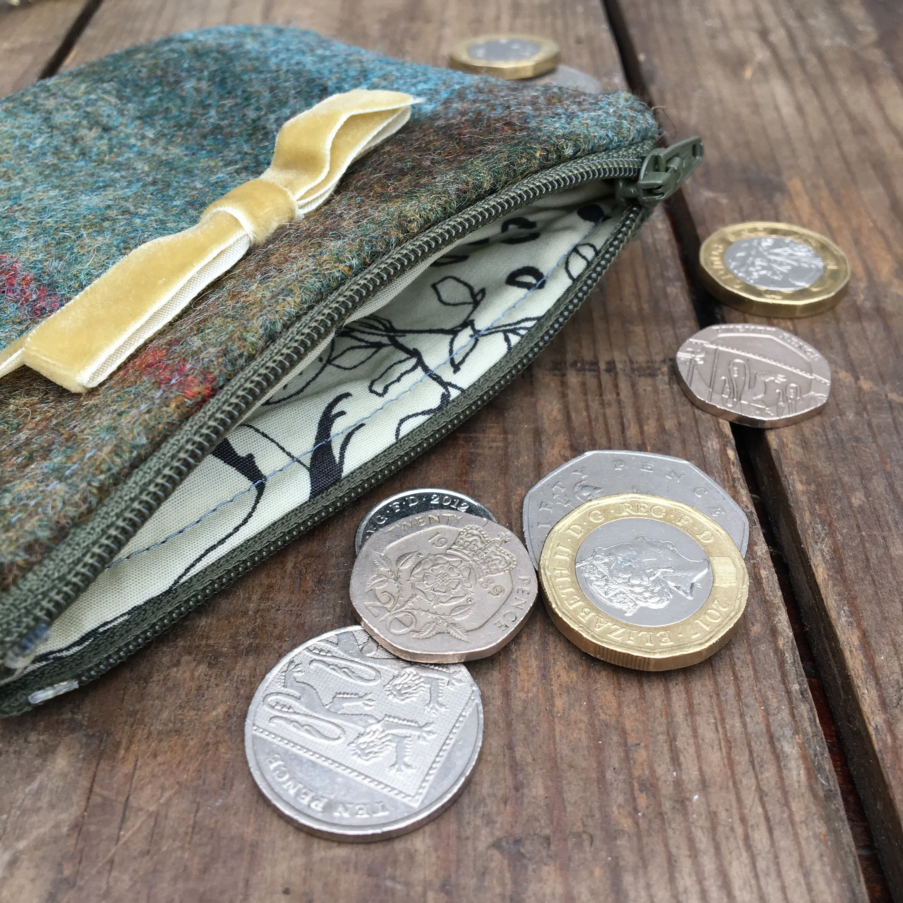 ESME Mallard Teal Purse