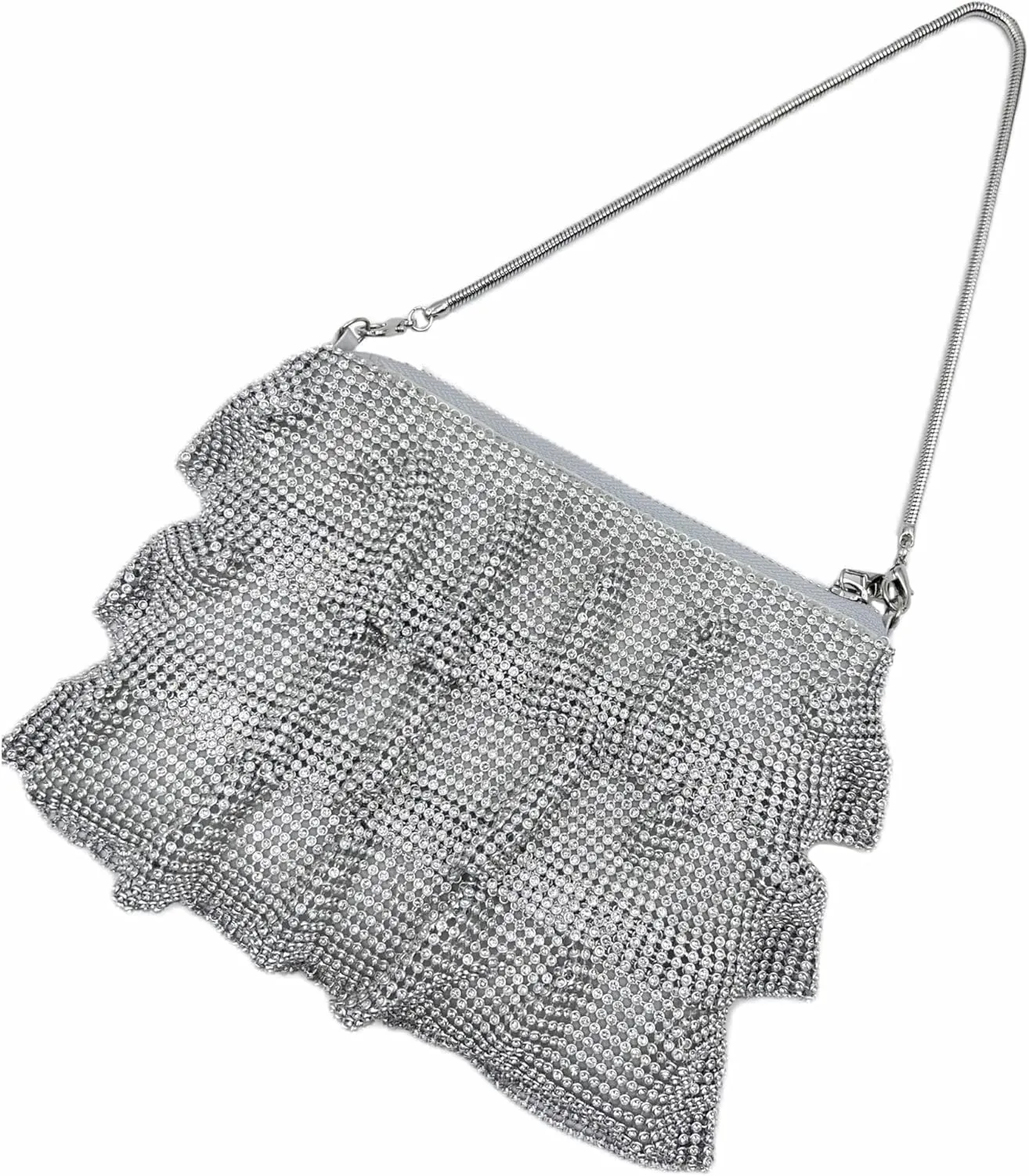 Evening Bag for Women Crossbody Handbag for Party - Rhinestone Sparkly Diamond Purse for Prom Wedding Clutch