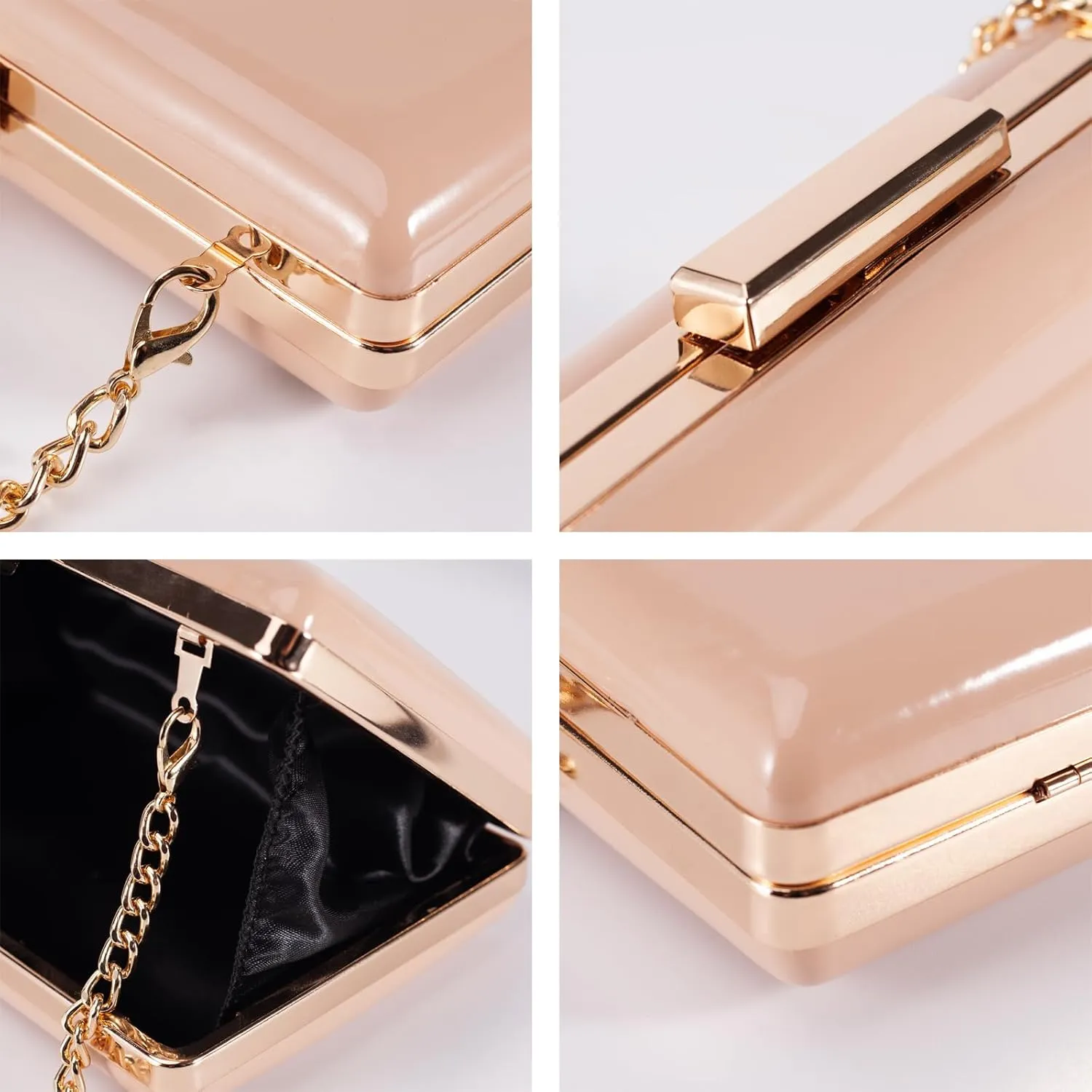 Evening Purse - Small Clutch Purses for Women Wedding and Party, Women's Formal Evening Bag