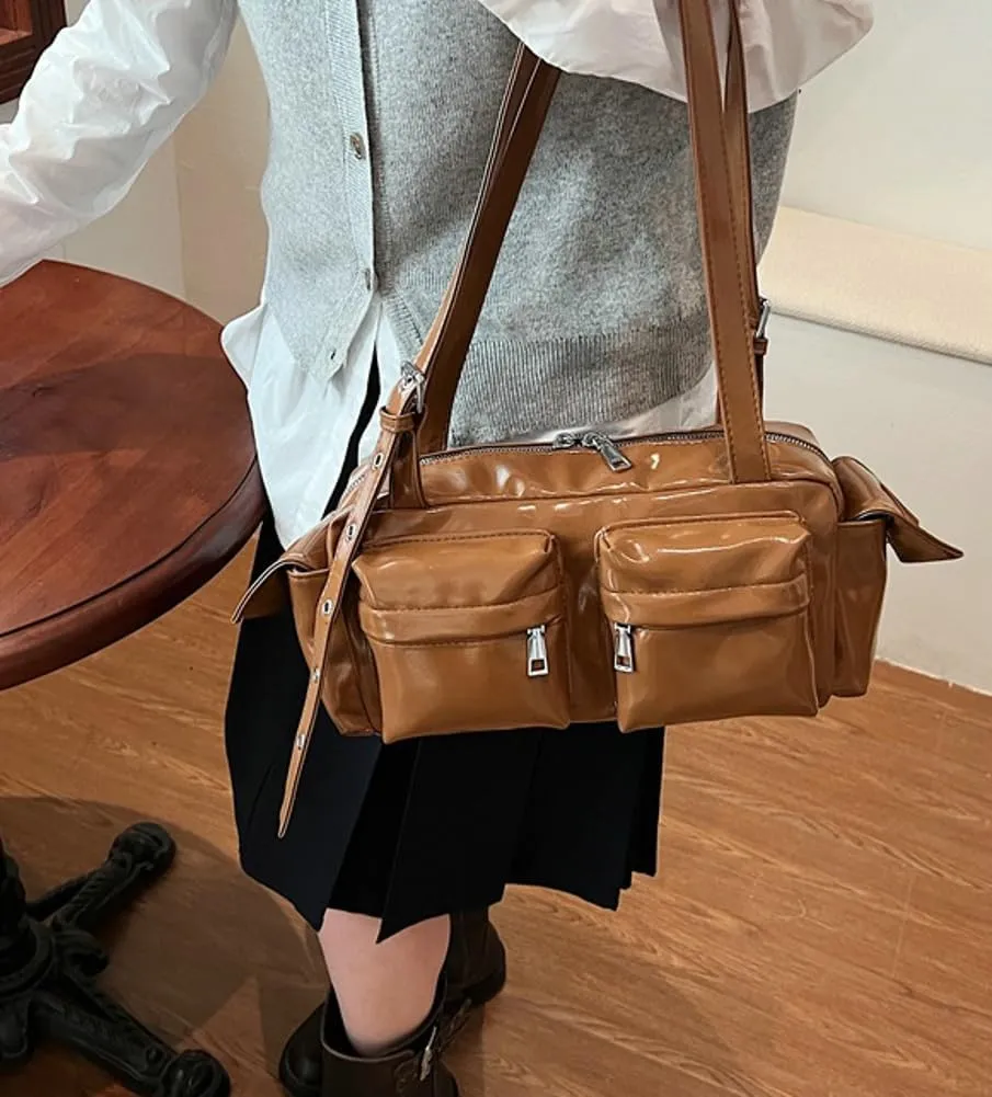 Fall Winter Purses for Women 2024 Trending Purses Vintage Versatile Shoulder Bag Handbags Underarm Bag with Multiple Pockets