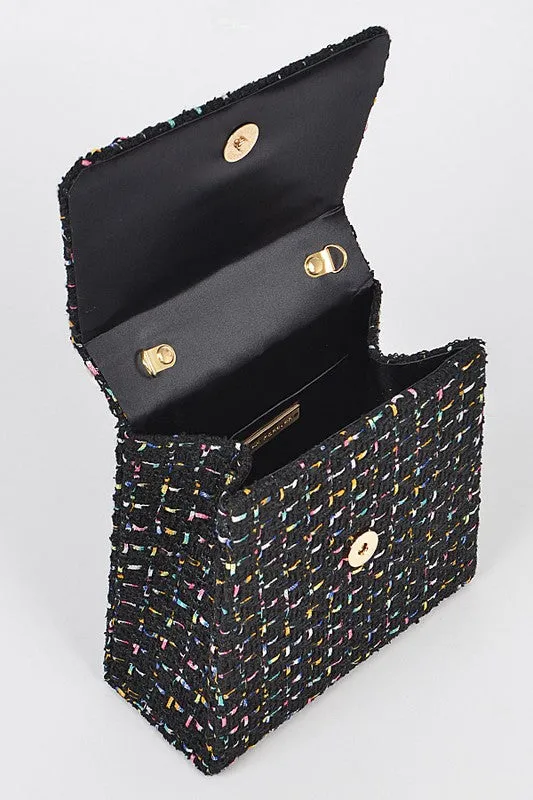 Faux Pearl Handle Purse