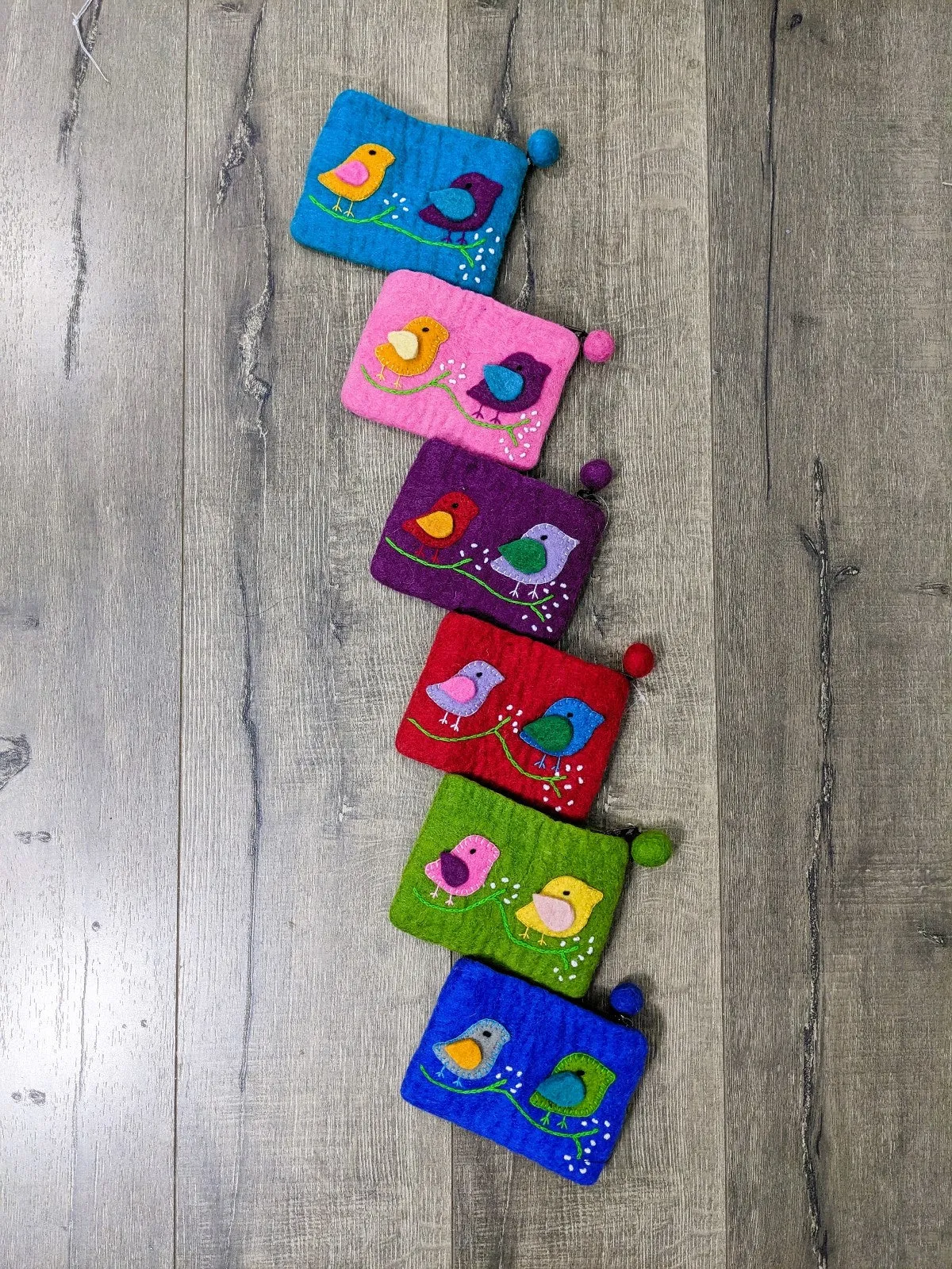 Felt Bird Purse