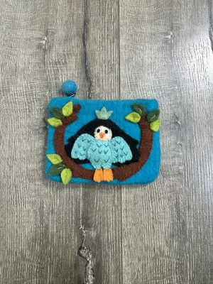 Felt Owl Purse