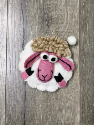 Felt Sheep Purse