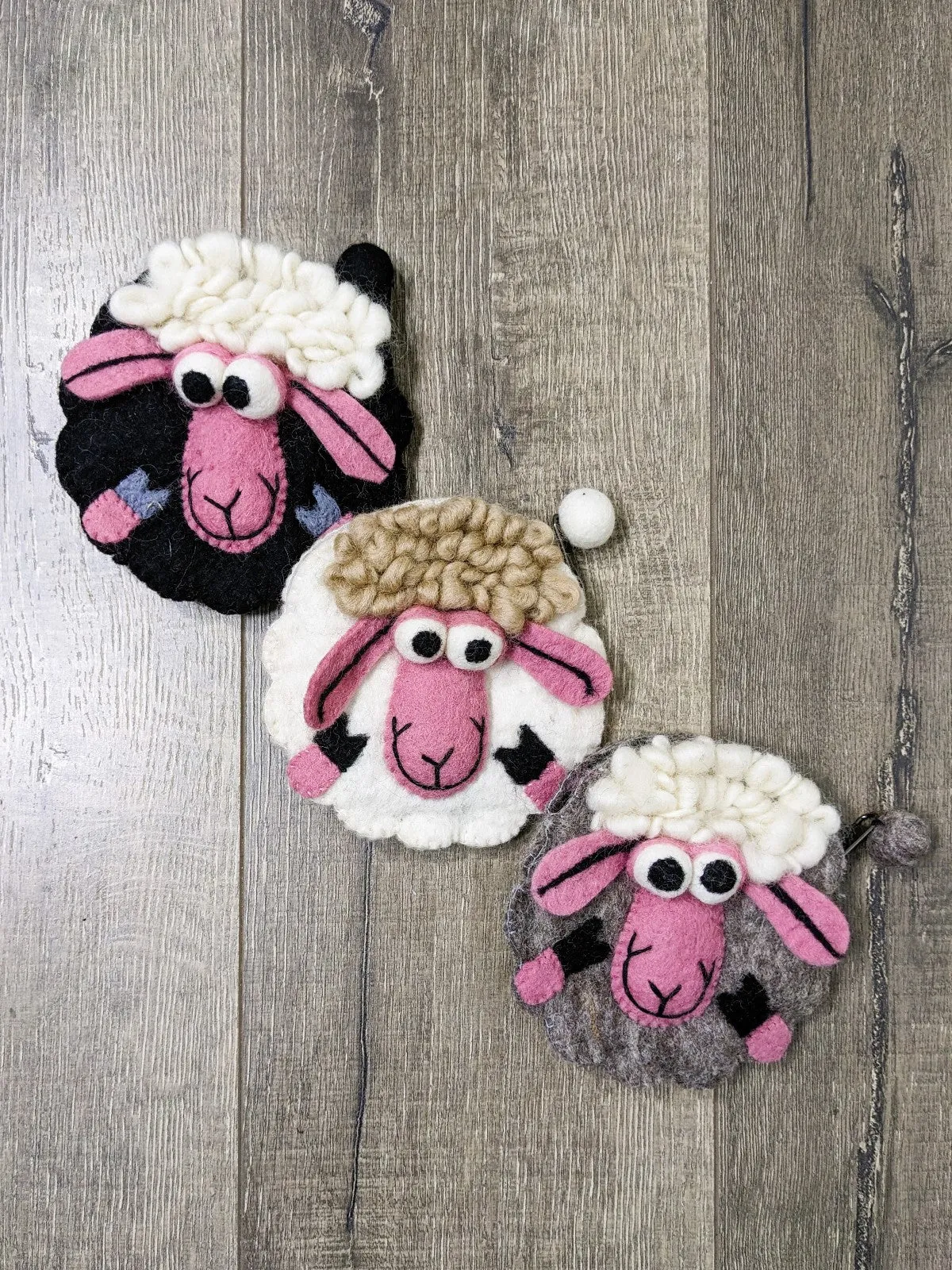 Felt Sheep Purse