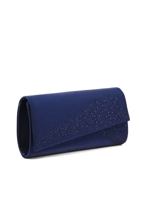 Flap Shoulder Bags B21577-Navy