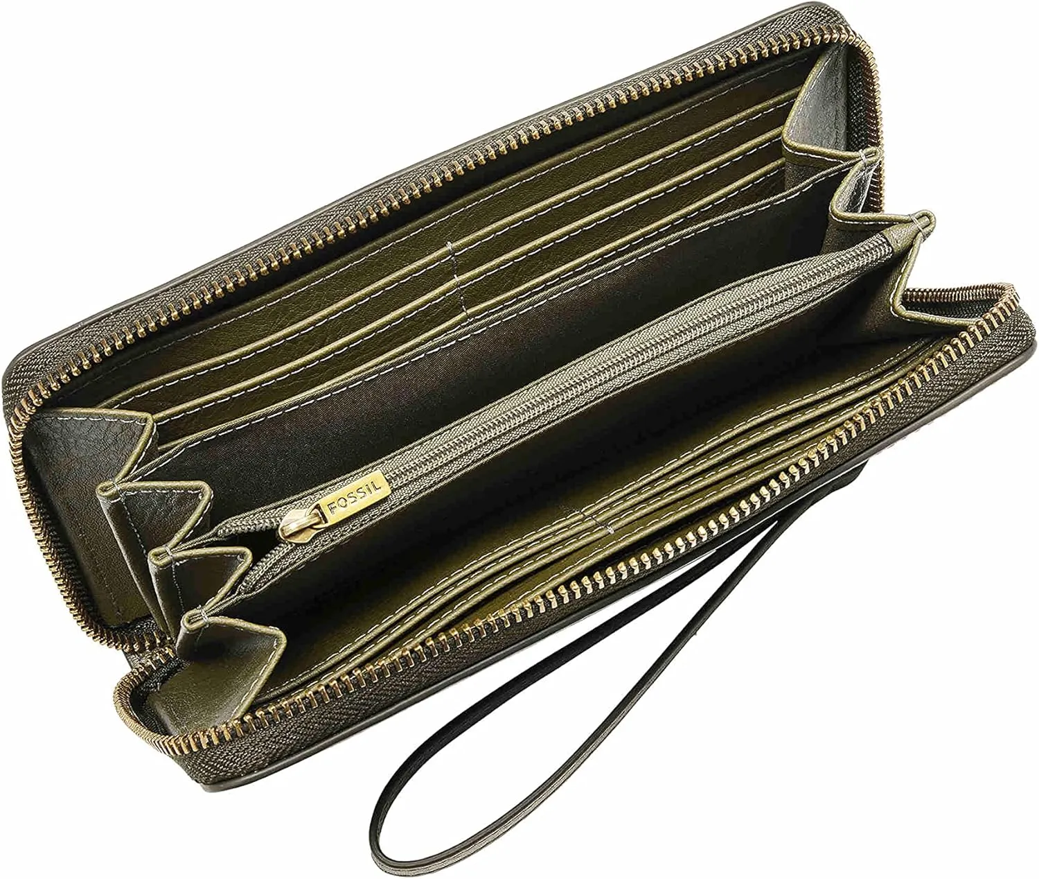 Fossil Logan Zip Around Clutch