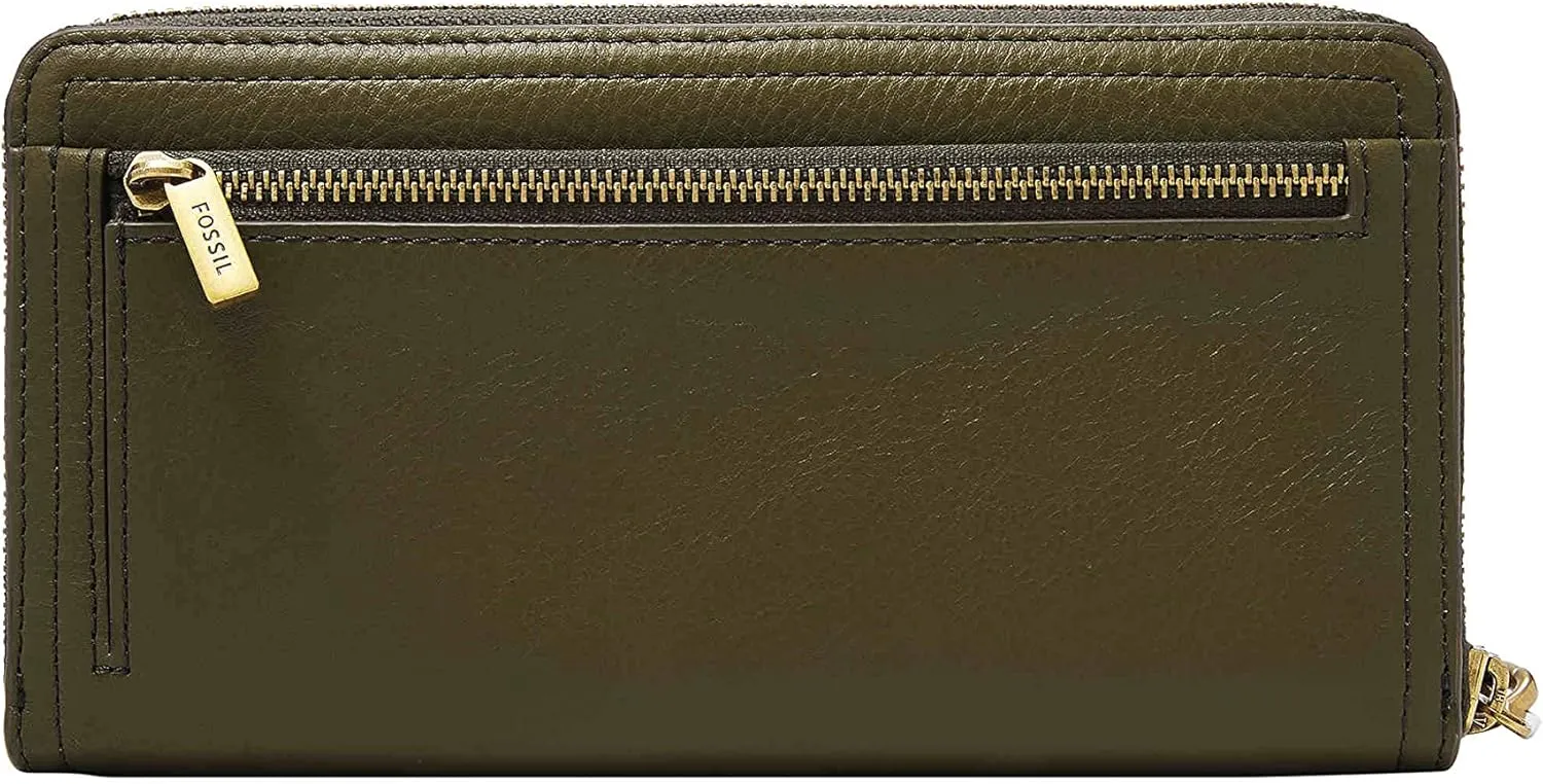 Fossil Logan Zip Around Clutch