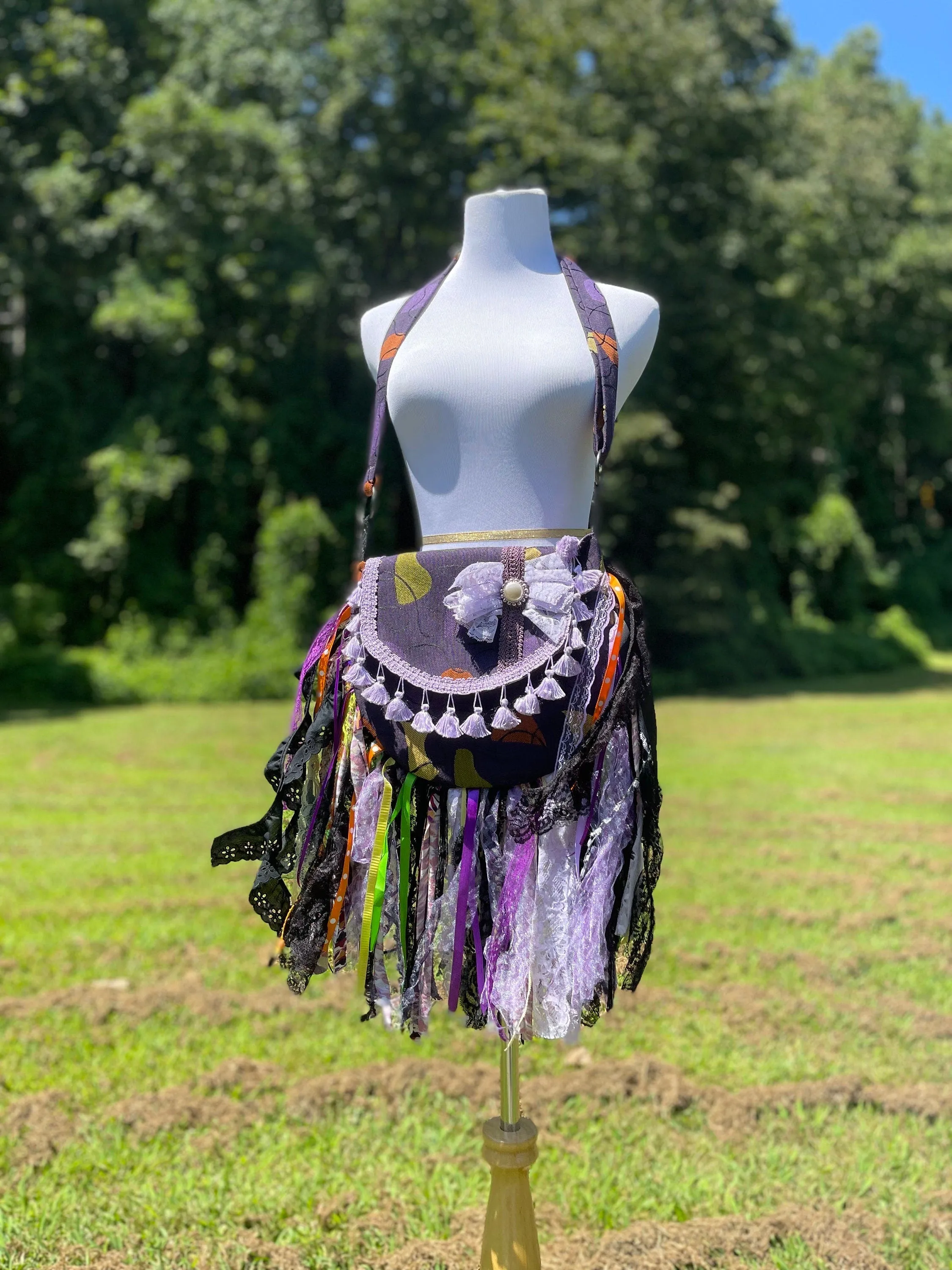 Fringe Purse, Festival Fringe Bag, Hippie Handbag, Boho Chic Embellished purse