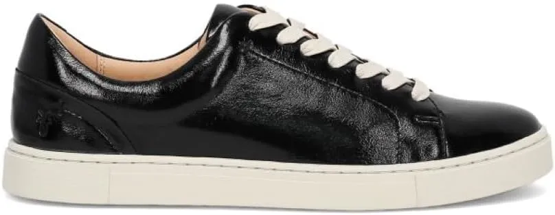 Frye Ivy Low Lace Sneakers for Women Crafted from Soft, Vintage Italian Leather with Removable Molded Footbed, Leather Lining, and Contrast White Rubber Outsoles