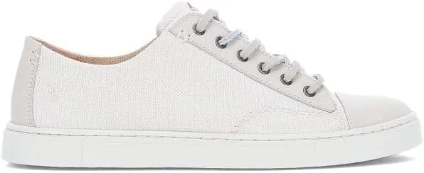 Frye Ivy Low Lace Sneakers for Women Crafted from Soft, Vintage Italian Leather with Removable Molded Footbed, Leather Lining, and Contrast White Rubber Outsoles