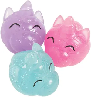 Fun Express - Unicorn Bouncing Balls - Adorable Item for Boys and Girls of All Ages - Perfect for Parties and All Occasions