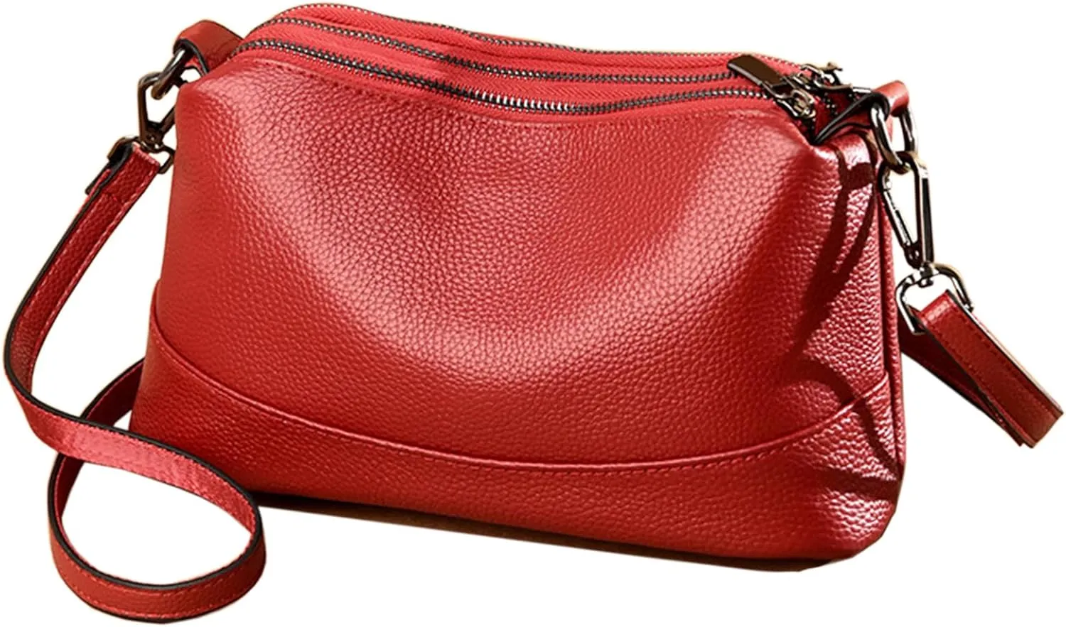 Genuine Leather Purses for Women Crossbody Bags Small Shoulder Handbags Trendy Clutch Cross Body Phone Purses