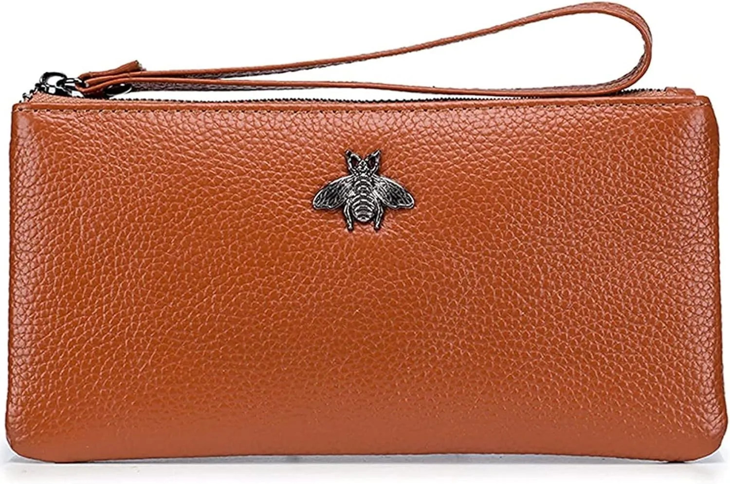 Genuine Leather Touch Screen Phone Clutch Bag Wristlet Handbag Wallet for Women Girls