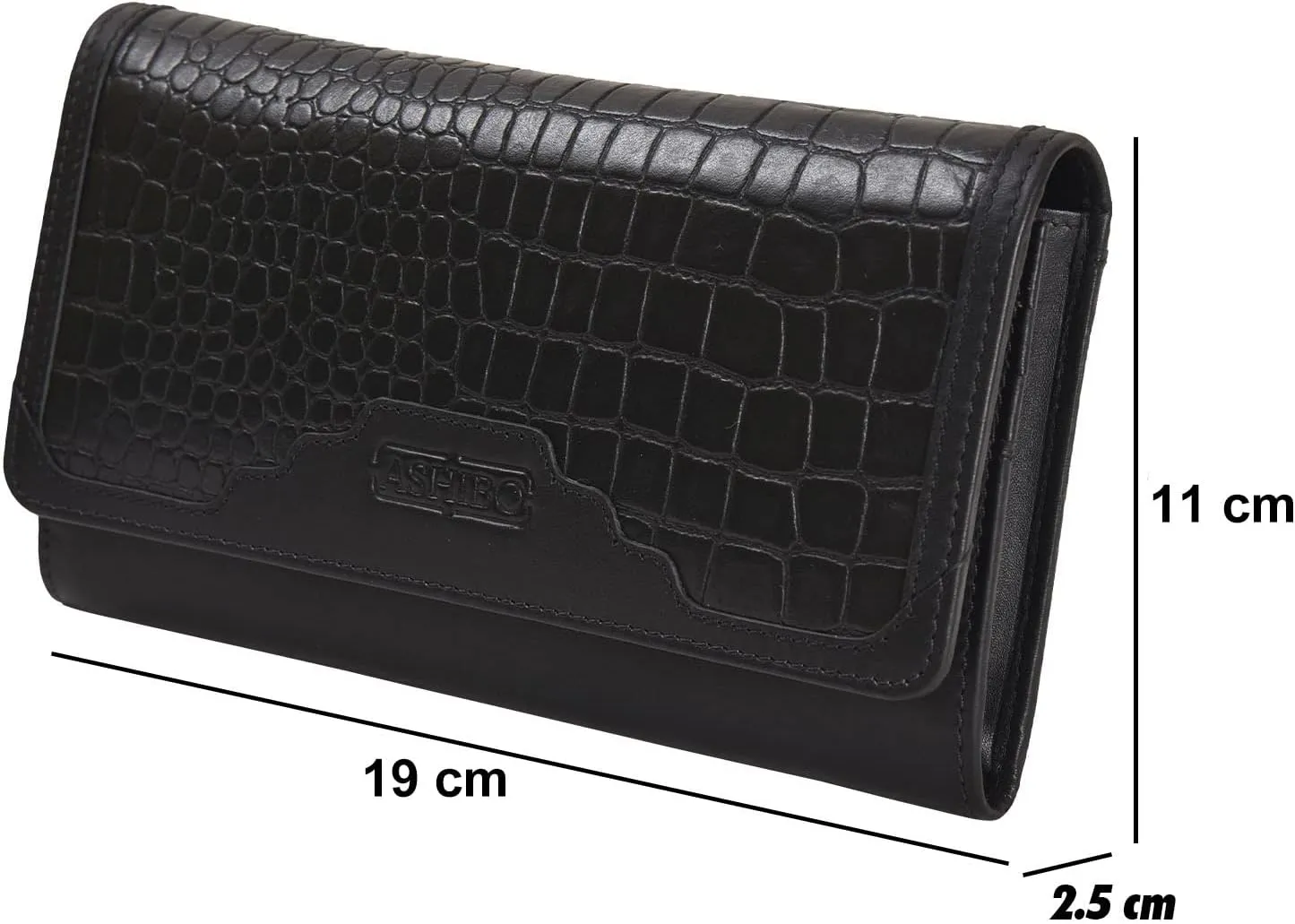 Genuine Leather Wristlet Clutch Wallet Purse